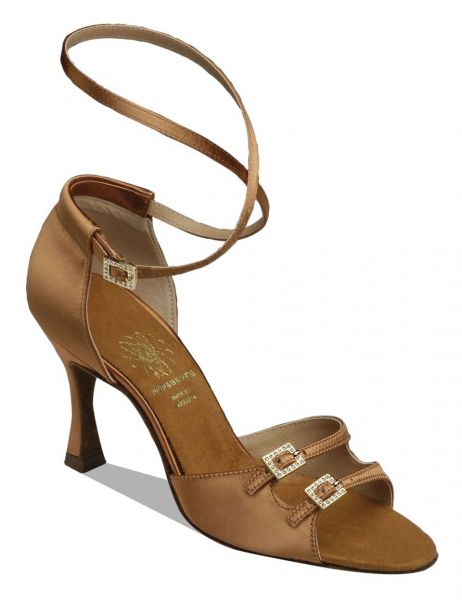 Style 1618 - Dark Tan Satin